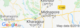 Medinipur map